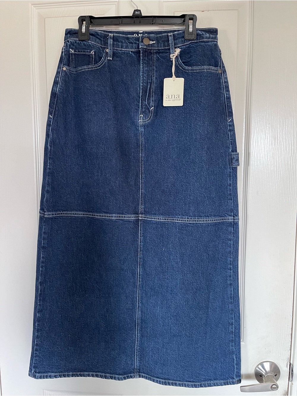NWT a.n.a denim high rise skirt size 8